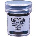 WH00R Wow Embossing Powder - Primary Ebony -Regular