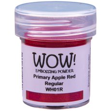 WH01R Wow Embossing Powder - Primary Apple Red -Regular