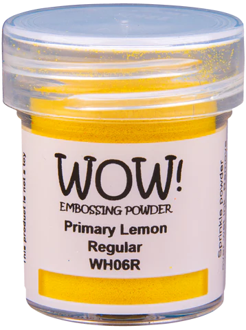 WH06R Wow Embossing Powder - Primary Lemon -Regular