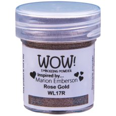 WL17R Wow Embossing Powder -Colour Blends- Rose Gold - Regular