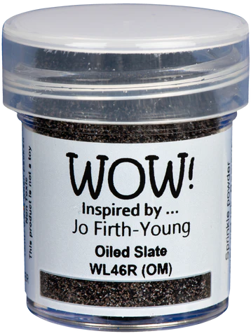 WL46R Wow Embossing Powder - Colour Blends -Oiled Slate - Regular