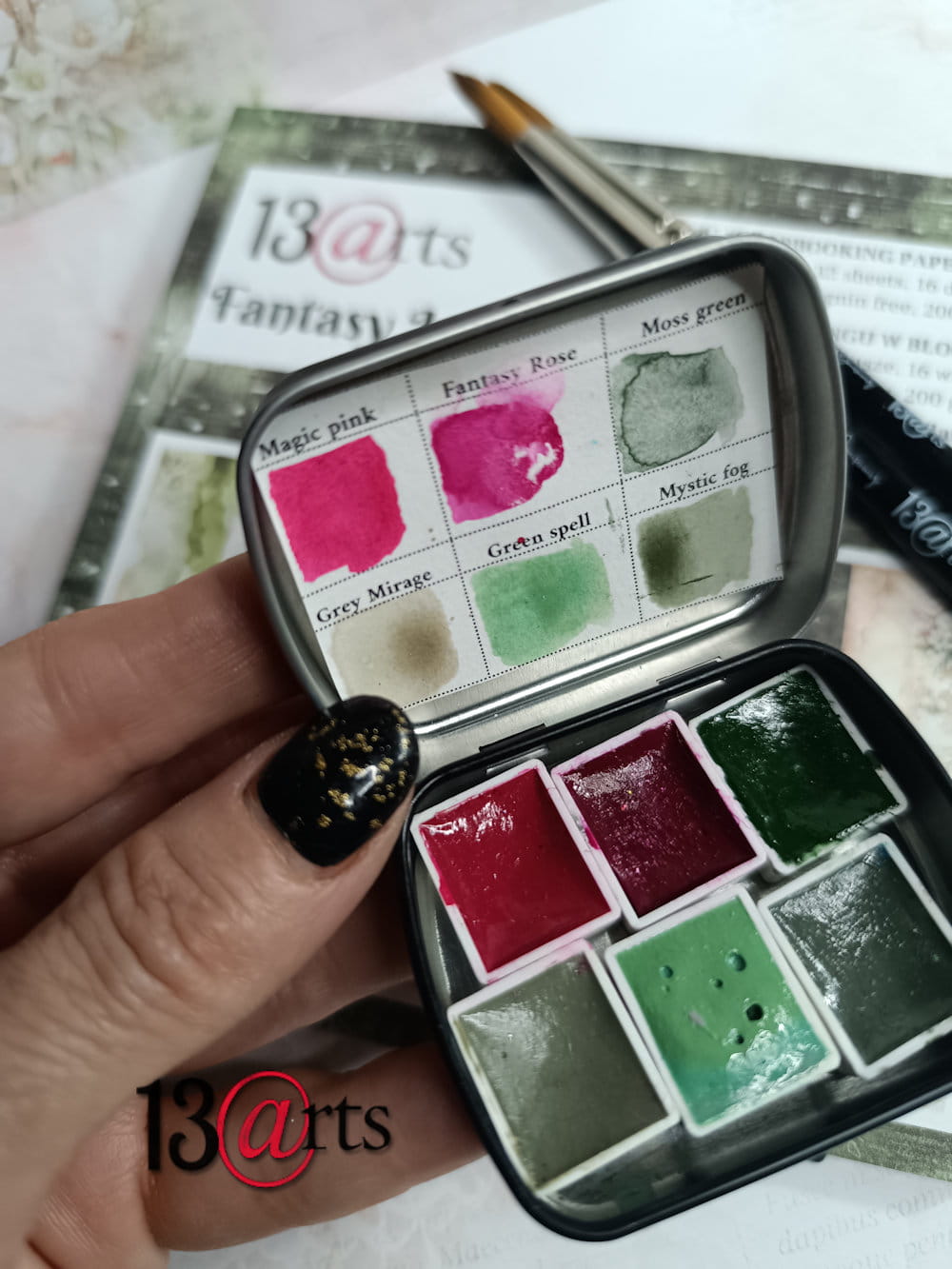 ARTWATR04 Mini watercolor set - FANTASY LAND