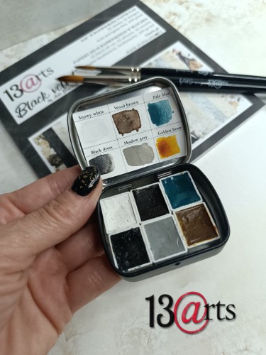 ARTWATR05 Mini watercolor set - BLACK VELVET