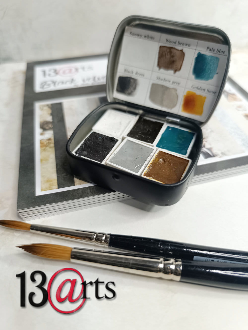ARTWATR05 Mini watercolor set - BLACK VELVET