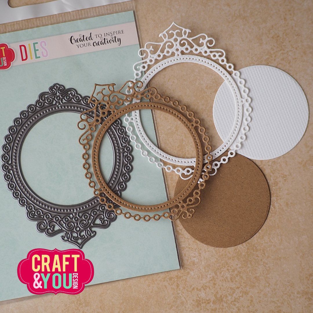 CW398 Cutting Die -Elegant Frame by Gosia - Craft&You Design