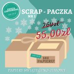 SPU01 SCRAP - PACZKA nr 1 - PAPIERY ŚWIĄTECZNO-ZIMOWE Craft & You Design