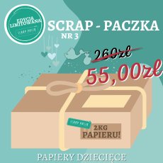 SPU03 SCRAP - PACZKA  nr 3 - PAPIERY DZiECIĘCE  Craft & You Design