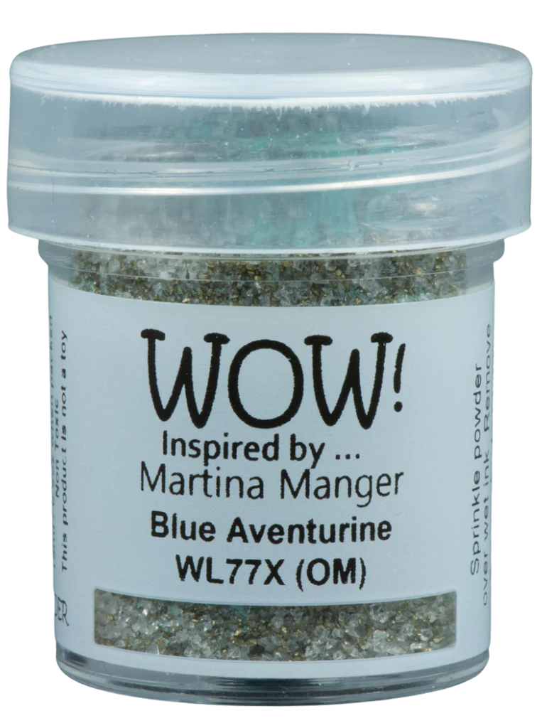WL77X Wow Embossing Powder - Colour Blends - Blue Aventurine