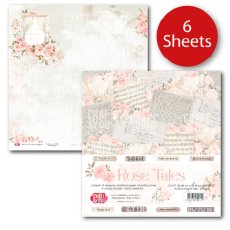CPS-RT30-6 Paper set 30.5x30.5cm-Craft&You Design - Rose Tales