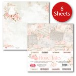 CPS-RT30-6 Paper set 30.5x30.5cm-Craft&You Design - Rose Tales