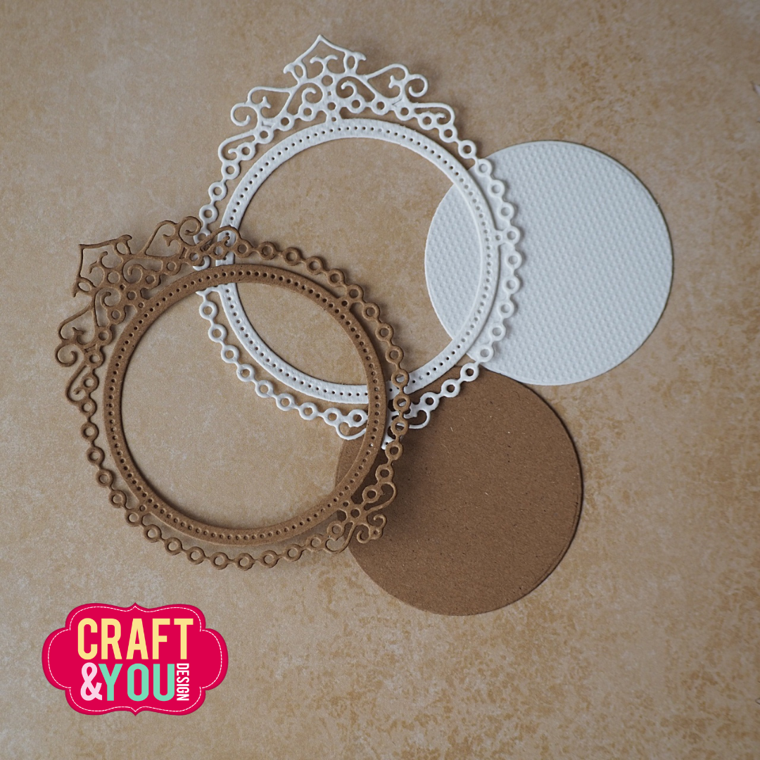 CW398 Cutting Die -Elegant Frame by Gosia - Craft&You Design