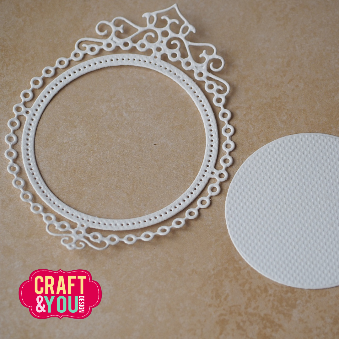 CW398 Cutting Die -Elegant Frame by Gosia - Craft&You Design