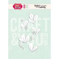 CW401 Cutting Die -Leaves by Gosia - Craft&You Design