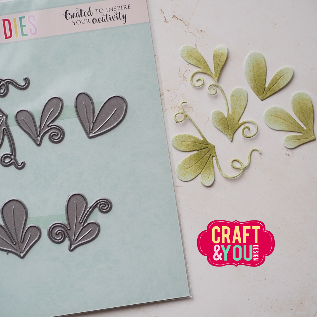 CW401 Cutting Die -Leaves by Gosia - Craft&You Design