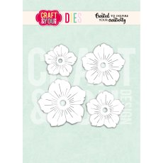 CW404 Cutting Die -Gardenflower 2 by Gosia - Craft&You Design