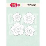 CW404 Cutting Die -Gardenflower 2 by Gosia - Craft&You Design