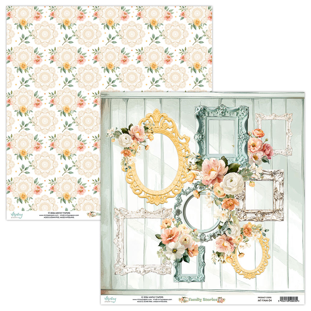 MT-FAM-07 FAMILY STORIES-paper set 30.5x30.5cm
