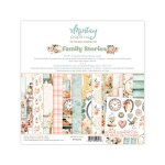 MT-FAM-08 FAMILY STORIES - paper set 20,3x20,3cm