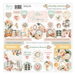 MT-FAM-14PL FAMILY STORIES- Paper stickers - Berrmata elements - PL version
