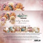 AA-LA-08 Alchemy of Art  - 8x8''  - A SET OF PAPERS 20,3x20,3cm Lovely Autumn