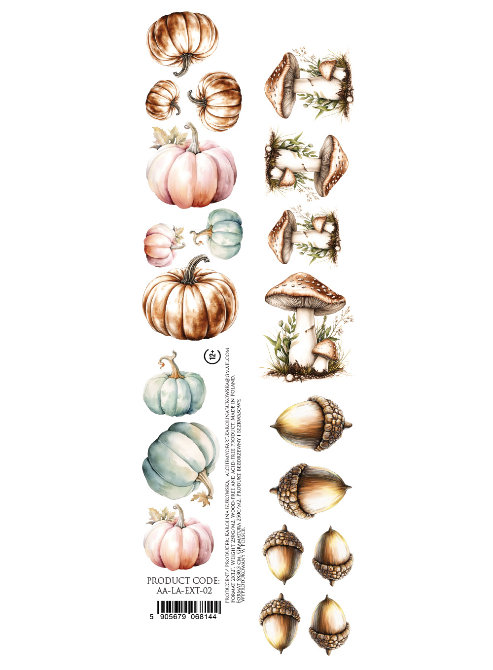AA-LA-EXT-02 Alchemy of Art - 2x12 Lovely Autumn
