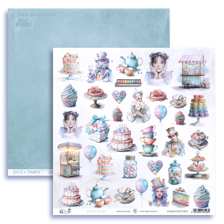 UHK-SC SWEET CELEBRATION- scrapbooking set