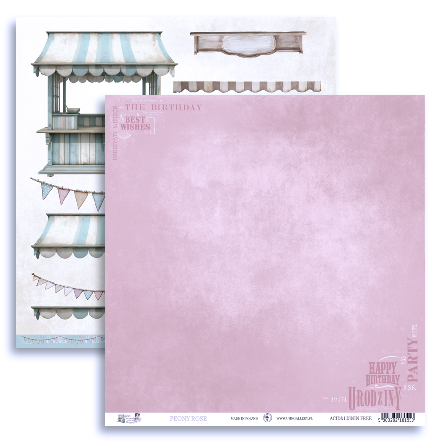 UHK-SC SWEET CELEBRATION- scrapbooking set