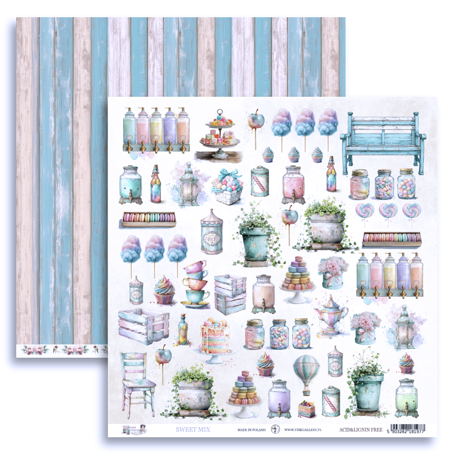 UHK-SC SWEET CELEBRATION- scrapbooking set