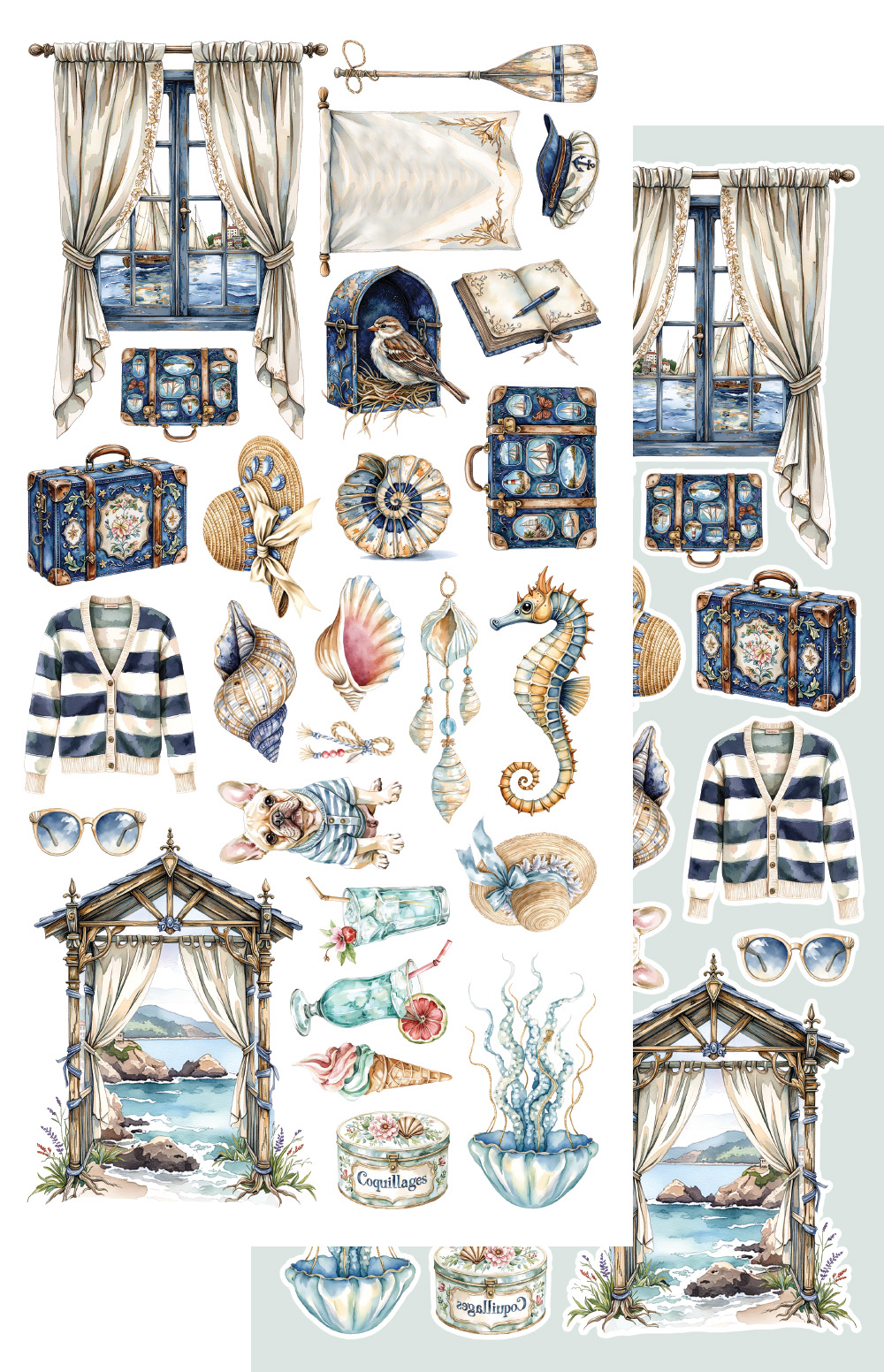 AA-OB-10 Alchemy of ART Ocean blue