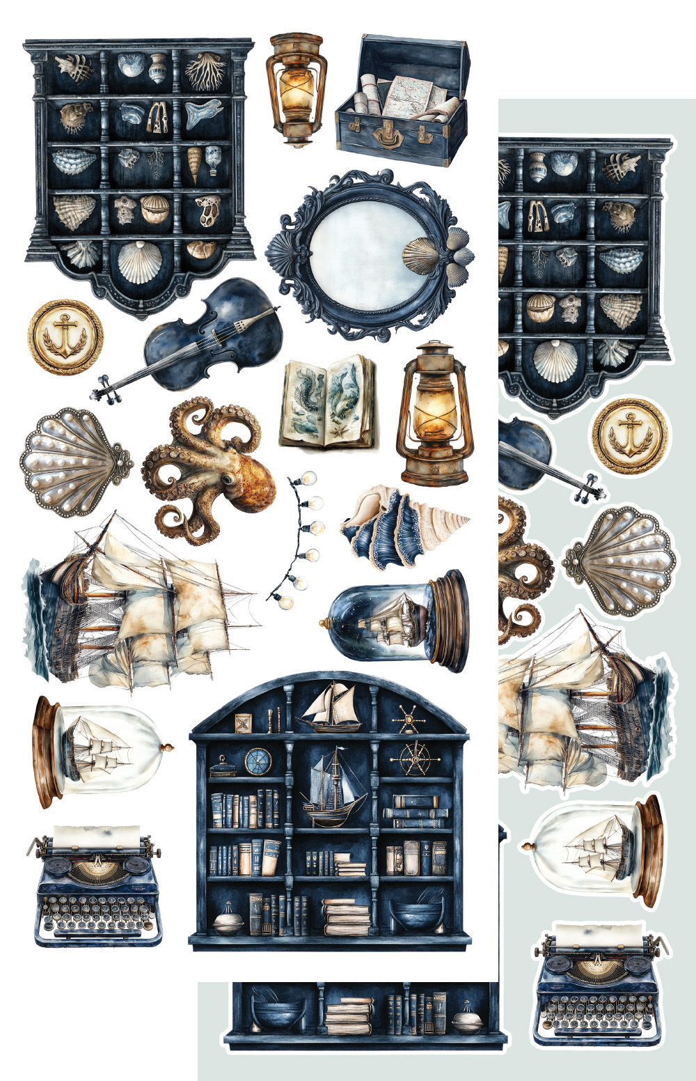 AA-OB-10 Alchemy of ART Ocean blue