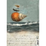 AA-OB-RP-05 Alchemy of Art Rice paper A4 Ocean blue