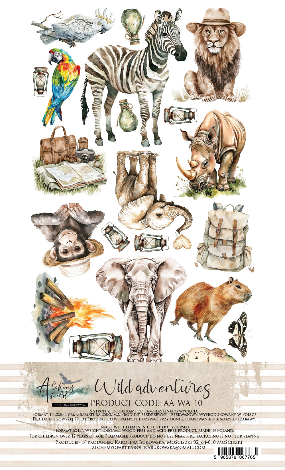 AA-WA-10 Alchemy of ART Wild adventures