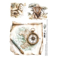 AA-WA-RP-02 Alchemy of Art  Rice paper  A4 Wild adventures 
