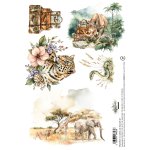 AA-WA-RP-03 Alchemy of Art  Rice paper  A4 Wild adventures 