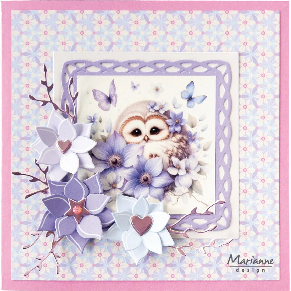 LR0950 Metal Die Marianne Design Creatables - Star Flower