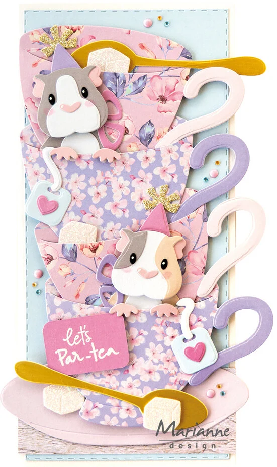 COL1589 Dies Marianne Design Collectables -Eline’s Guinea Pig
