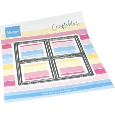 CR1723 Metal Die Marianne Design -Die 4 Stamps