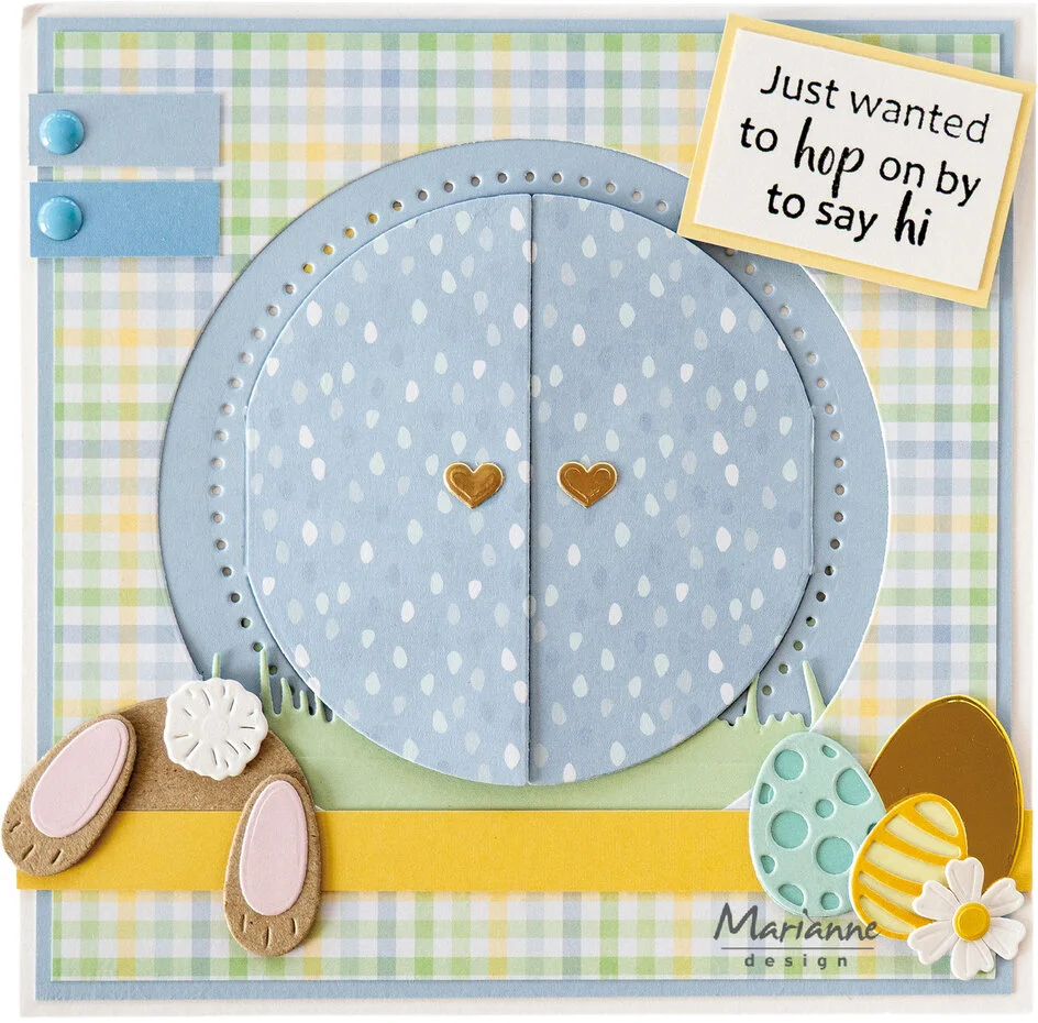 CR1726 Metal Die Marianne Design -Peek-a-Boo