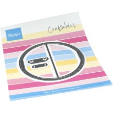 CR1726 Metal Die Marianne Design -Peek-a-Boo