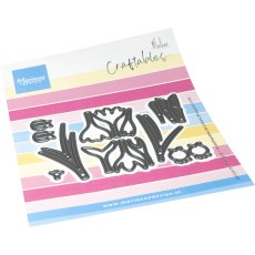 CR1728 Metal Die Marianne Design-Crocus by Marleen