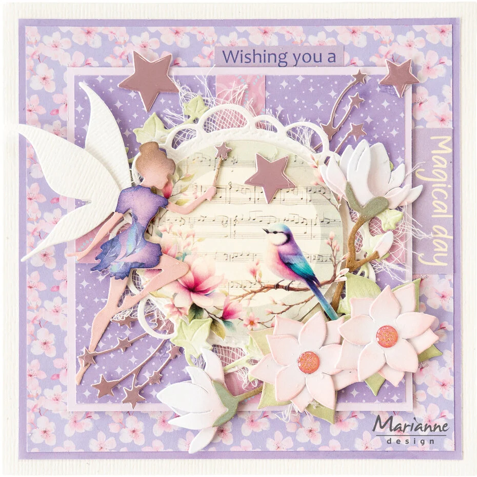 CR1729 Metal Die Marianne Design -Magical Fairy