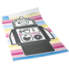 CR1733 Metal Die Marianne Design -Little Gift Box-pudełko prezentowe