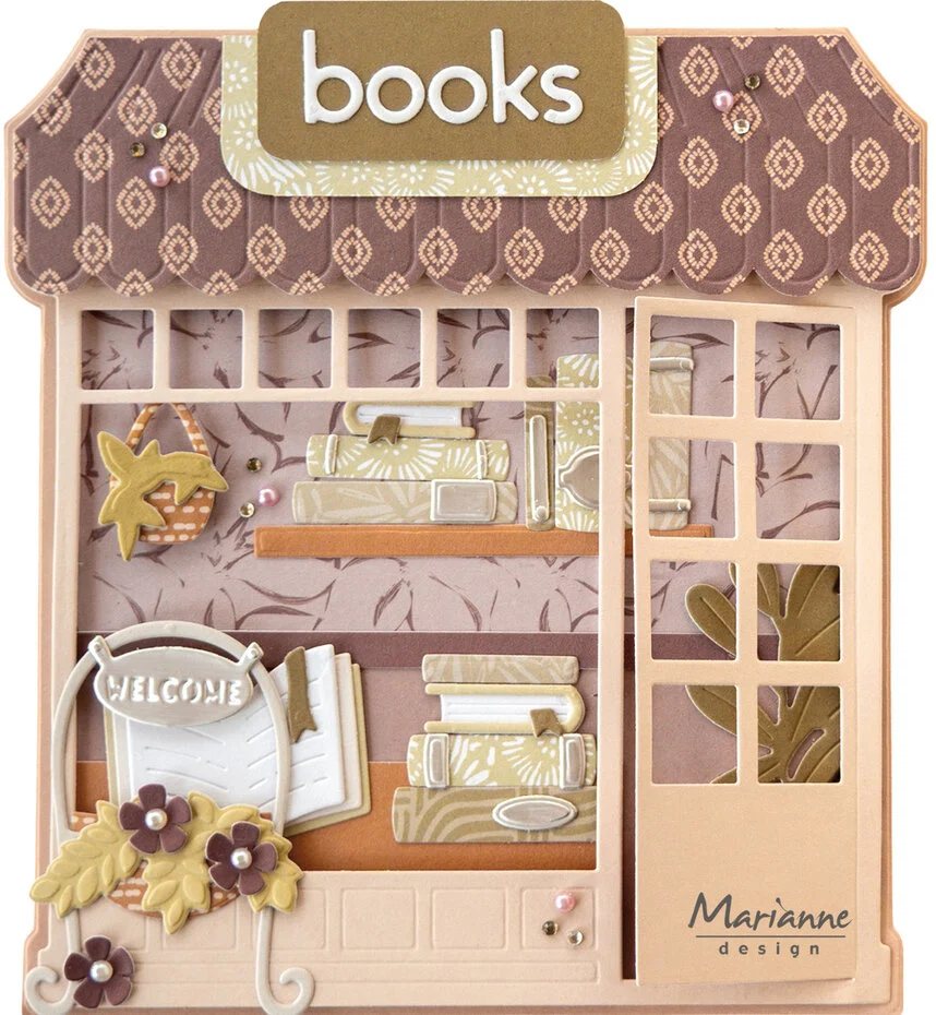 CR1734 Metal Die Marianne Design -Shop
