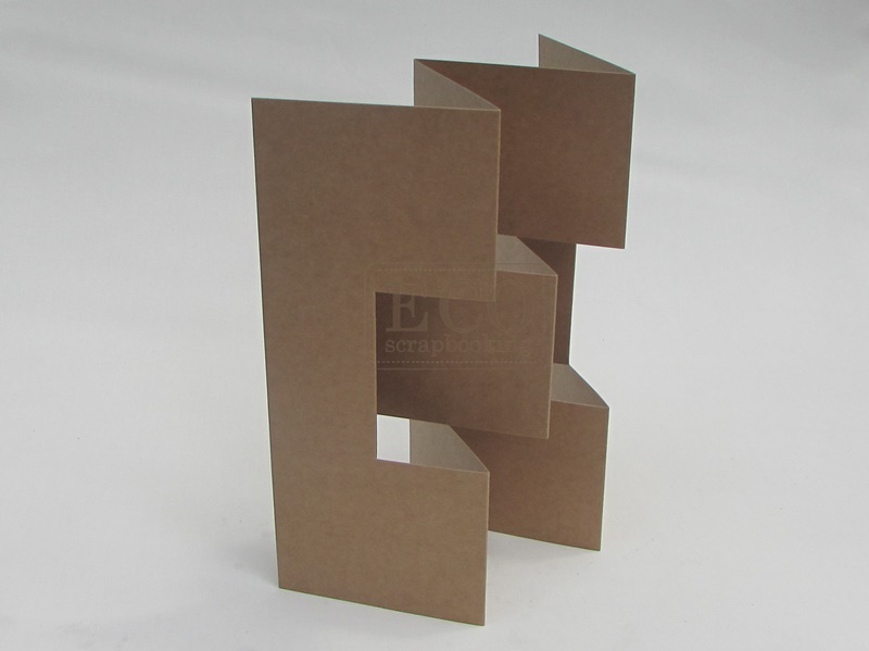 ECO-BK-PAR Base for card -kraft