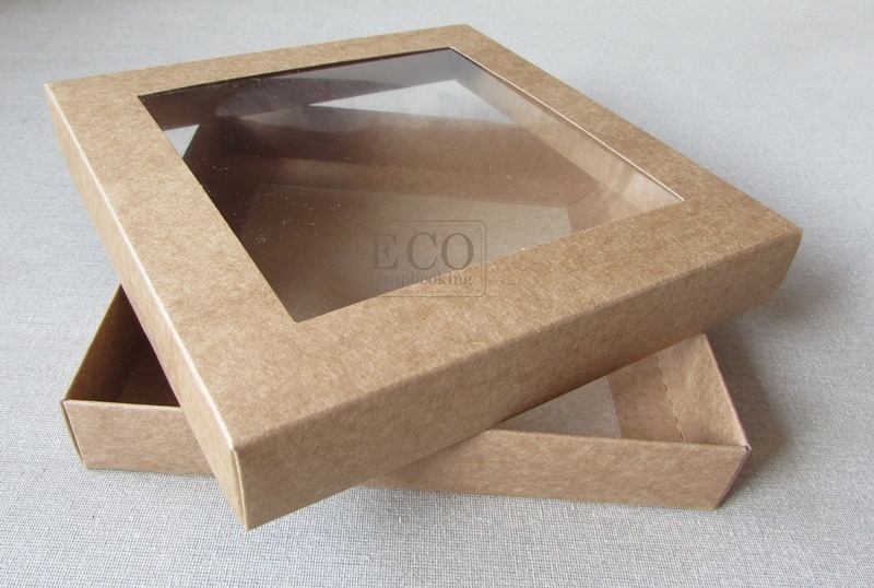 ECO-KW-KR Card box 160x160x25mm-kraft