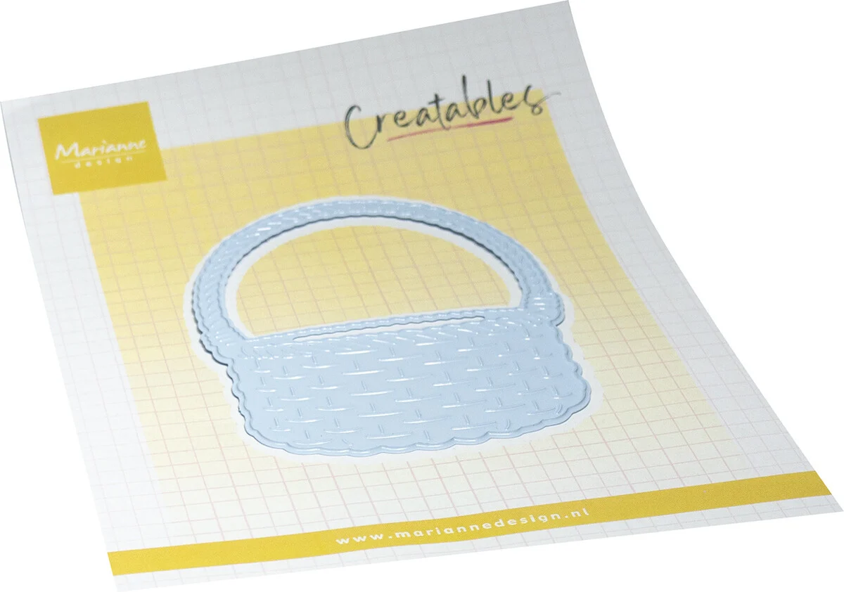 LR0956 Metal Die Marianne Design Creatables -Gift Basket