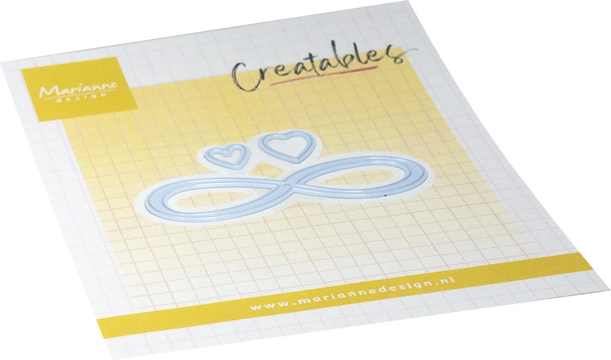 LR0957 Metal Die Marianne Design Creatables -Eternal Love