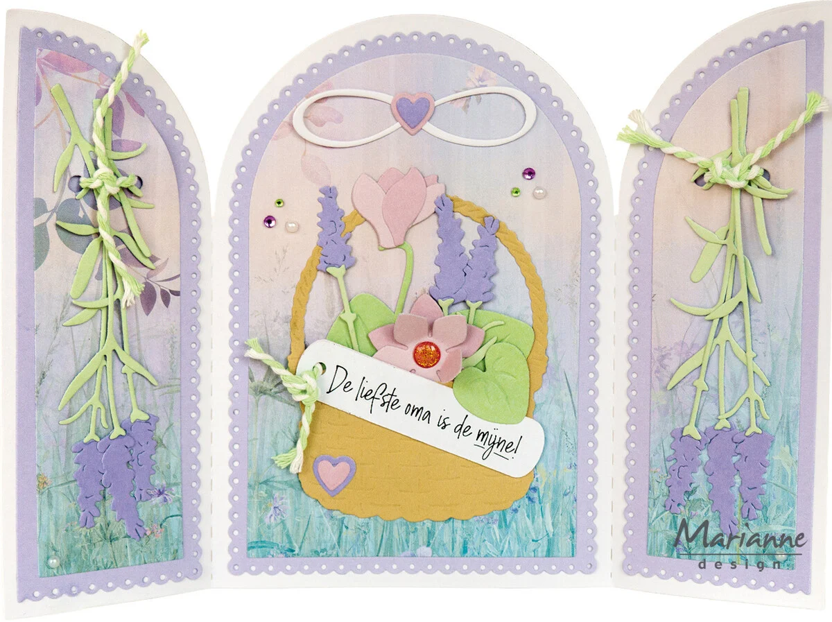 LR0957 Metal Die Marianne Design Creatables -Eternal Love