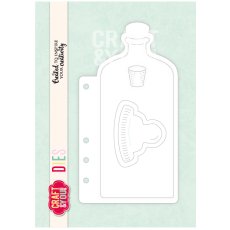 CW410 Cutting Die - Bottle -Journal Base by Bea  -Craft&You Design