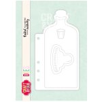 CW410 Cutting Die - Bottle -Journal Base by Bea -Craft&You Design
